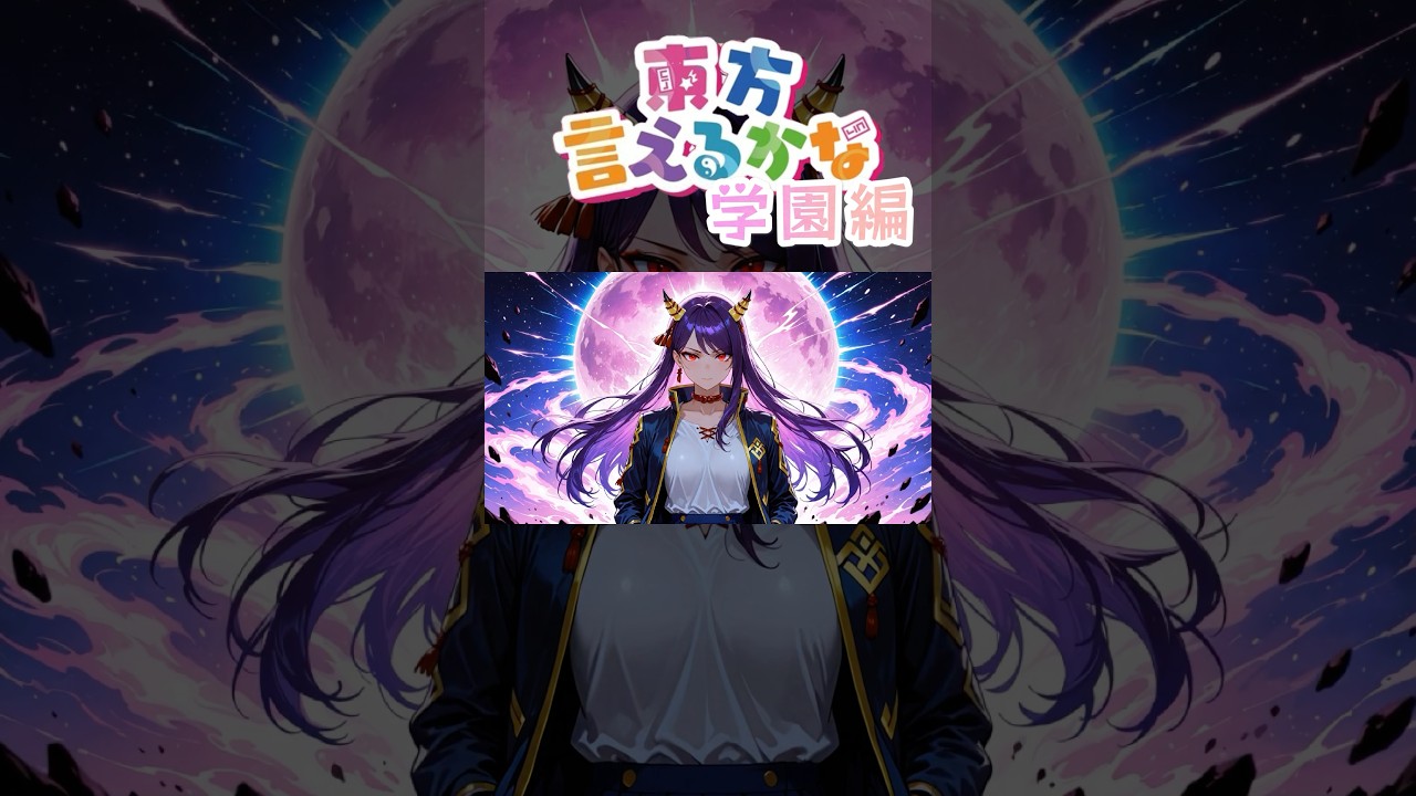 【東方】東方言えるかな？獣王園【学園編】#shorts