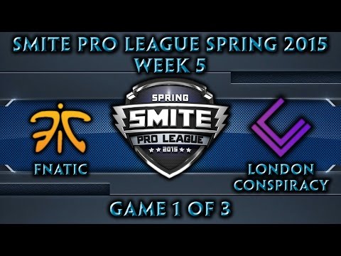SPL: EU Week 5 - Tiebreaker Show + Fnatic vs. London Conspiracy (Game 1 of 3)