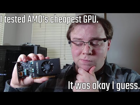 I tried gaming on AMD's slowest GPU with Intel's fastest CPU. I have mixed feelings.
