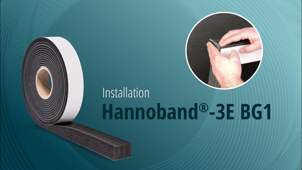 Hannoband®-3E BG1| installation instructions multifunctional tape