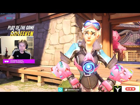 Danteh Pro DPS Main Tracer gameplay! POTG! [ Overwatch Season 34 Top 500 ]