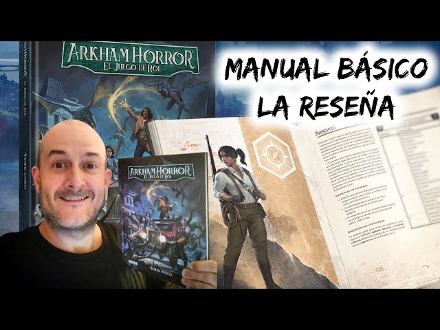 Vídeo relacionado con Asmodee Arkham Horror The Roleplaying Game Core RULEBOOK - Sumérgete en el Misterioso Mundo de Asmodee Arkham de los años 20. Aventura de rol inmersiva para niños y Adultos, a Partir de 14 años, 2-6
