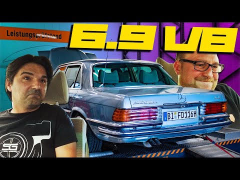 VOLLGAS mit Marco auf der ROLLE! - Das Mercedes-Hubraum-Monster auf dem Prüfstand! | Stern Garage