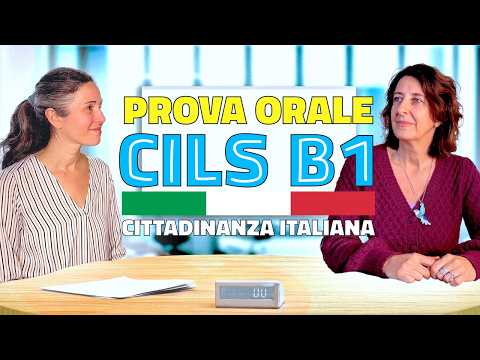 🎥 CILS B1 oral proof simulation Citizenship 🎤🇮🇹 #esamecittadinanza #B1