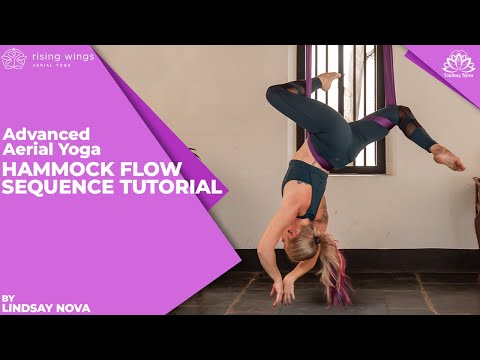 Advanced Aerial Yoga Hammock Flow Sequence Tutorial