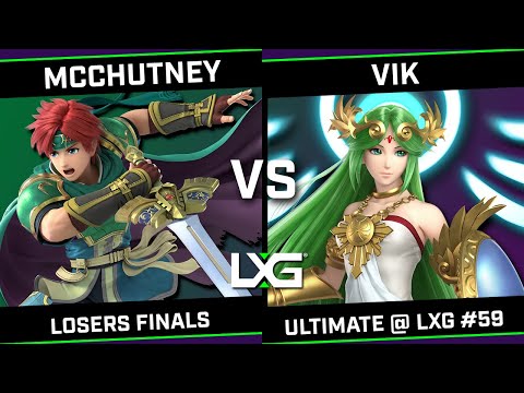 McChutney (Roy) vs Vik (Mewtwo/Palutena) - Smash Ultimate @ LXG 59 - Losers Finals
