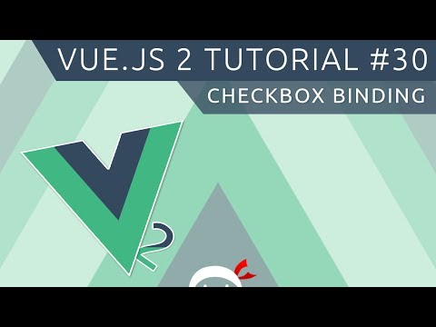 Vue JS 2 Tutorial 30 Checkbox Binding