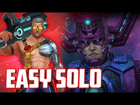 Cable Summer Days Easy Defeat Galactus - MARVEL Future Fight