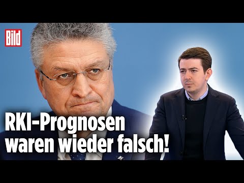 Corona-Schock-Prognosen: „Es gibt ein massives Glaubwürdigkeits-Problem“ | Filipp Piatov BILD Live