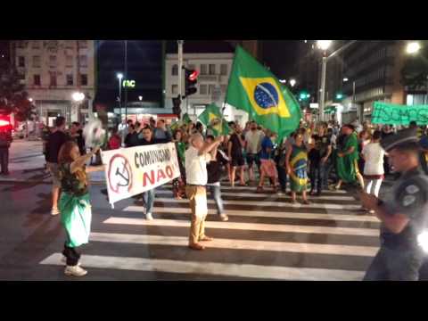 Manifestação agora 16-03-16 Campinas-SP Fora PT fora Dilma