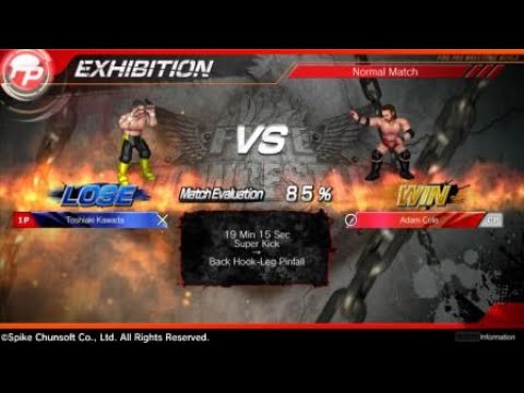 Z184 Cole VS Kawada 9/16/19