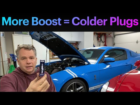 More Boost Colder Spark Plugs