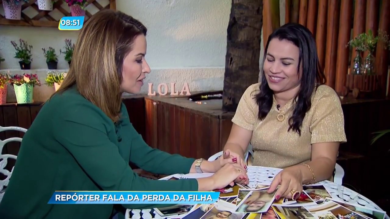 GA - Repórter fala da perda da filha - 01-05-2017