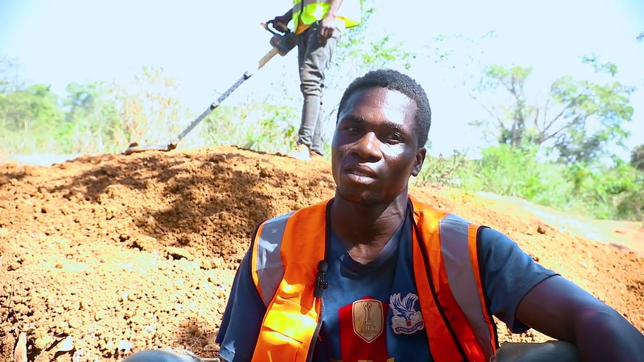 L'exploitation minière artisanale à Agbansou