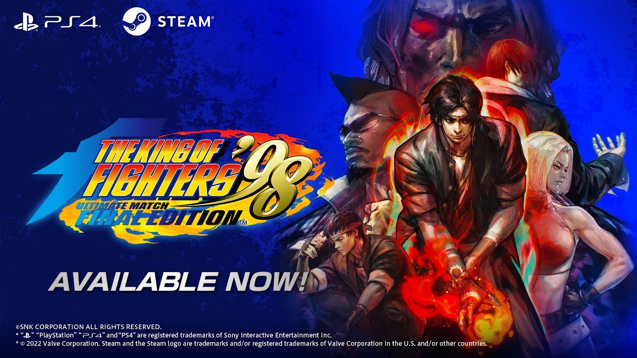 The King of Fighters '98 Ultimate Match Final Edition for PC to add  rollback netcode this winter - Gematsu