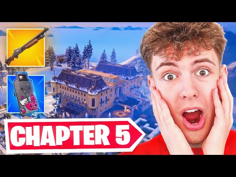 FIRST WIN of Fortnite Chapter 5 (NEW UPDATE)
