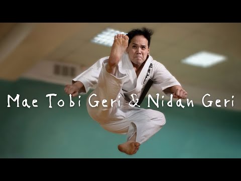 Mae tobi geri & Nidan geri commentary by Tiru Jr Katsu sensei-Shuhari Shotokan Karate Association