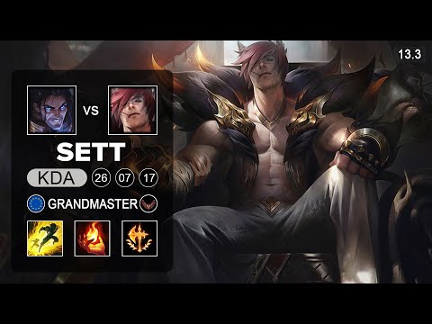 Sett vs Sylas Mid - EUW Grandmaster - Patch 13 3 Season 13