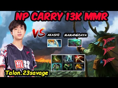 23savage Nature Prophet 13K MMR CARRY Attacker Kunkka vs Akashi Mamangdaya Dota 2 pro Gameplay