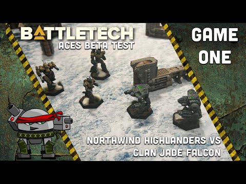 Battletech: Alpha Strike Aces - Northwind Highlanders VS Jade Falcon - Mission 1