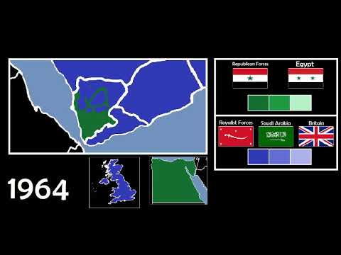 Guerra Civil do Iêmen do Norte: todos os meses (1962-1970)