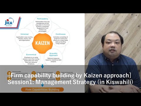 Would You Like to Improve Productivity and Quality? JICA Launches KAIZEN Online Training Materials in Kiswahili