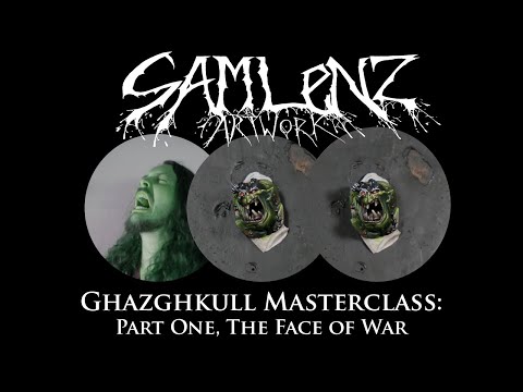 Sam Lenz Artwork: Ghazghkull Masterclass The Face