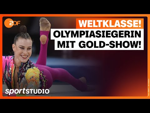 Vierfach-Sieg für Darja Varfolomeev in der Rhythmischen Sportgymnasik | Die Finals | sportstudio