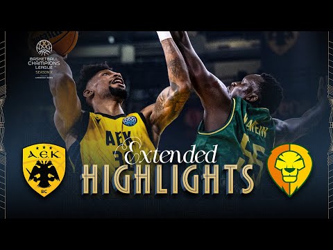 AEK BC v Patrioti Levice | Full Game Highlights | #BasketballCL 2025-26