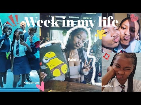 Week in my life!!|aquarium,hanging out with friends, painting date 