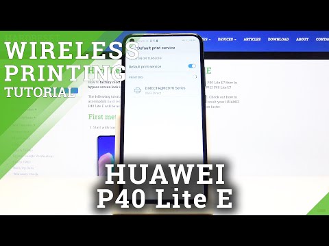 How to Connect Printer with Huawei P40 Lite E - Pair Bluetooth Devices