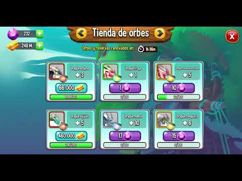 HAY UN BUG DE ORBES EN LA TIENDA DE DRAGON CITY (MAS DE 1.000 ORBES  )