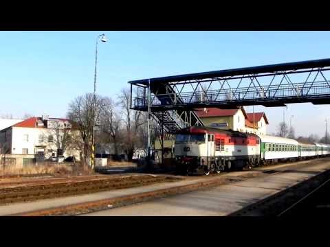 ČD 749 107-9 + pk ČD 749 006-6, R 1144, Praha Čakovice - 6. 2. 2012