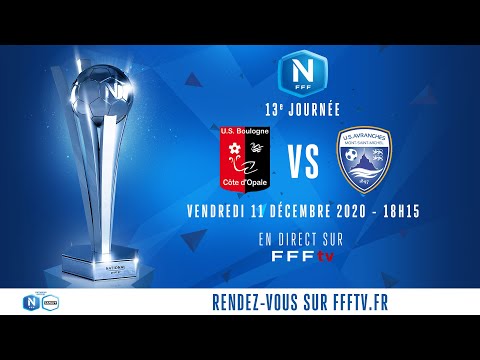 J13 : US Boulogne CO - US Avranches MSM en direct sur FFFtv (18h15) I National FFF 2020-2021