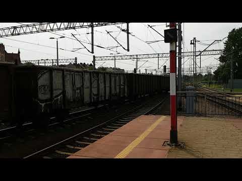 E6ACT-004 [ČD Cargo Polska] |Odjazd| Dworzec Katowice|