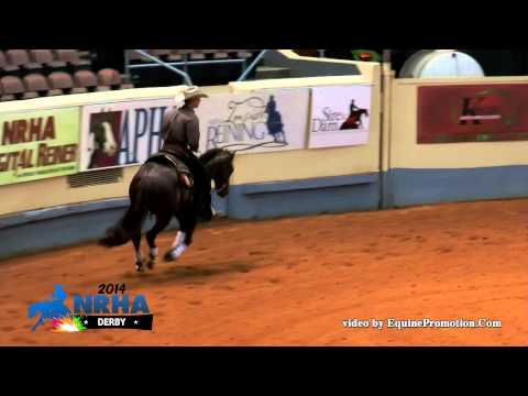 Spark Electric Style ridden by Bud Lyon - 2014 NRHA Derby (Open Derby First Go)