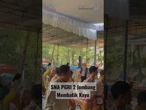 Siswa Jombang Batik Kayu si Krebet