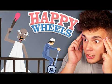Zagrałem w poziom z Granny w Happy Wheels...  | Happy Wheels z Disem! #78