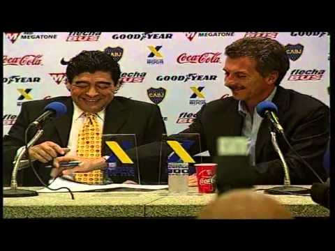 Maradona Press Konferensie (2005)