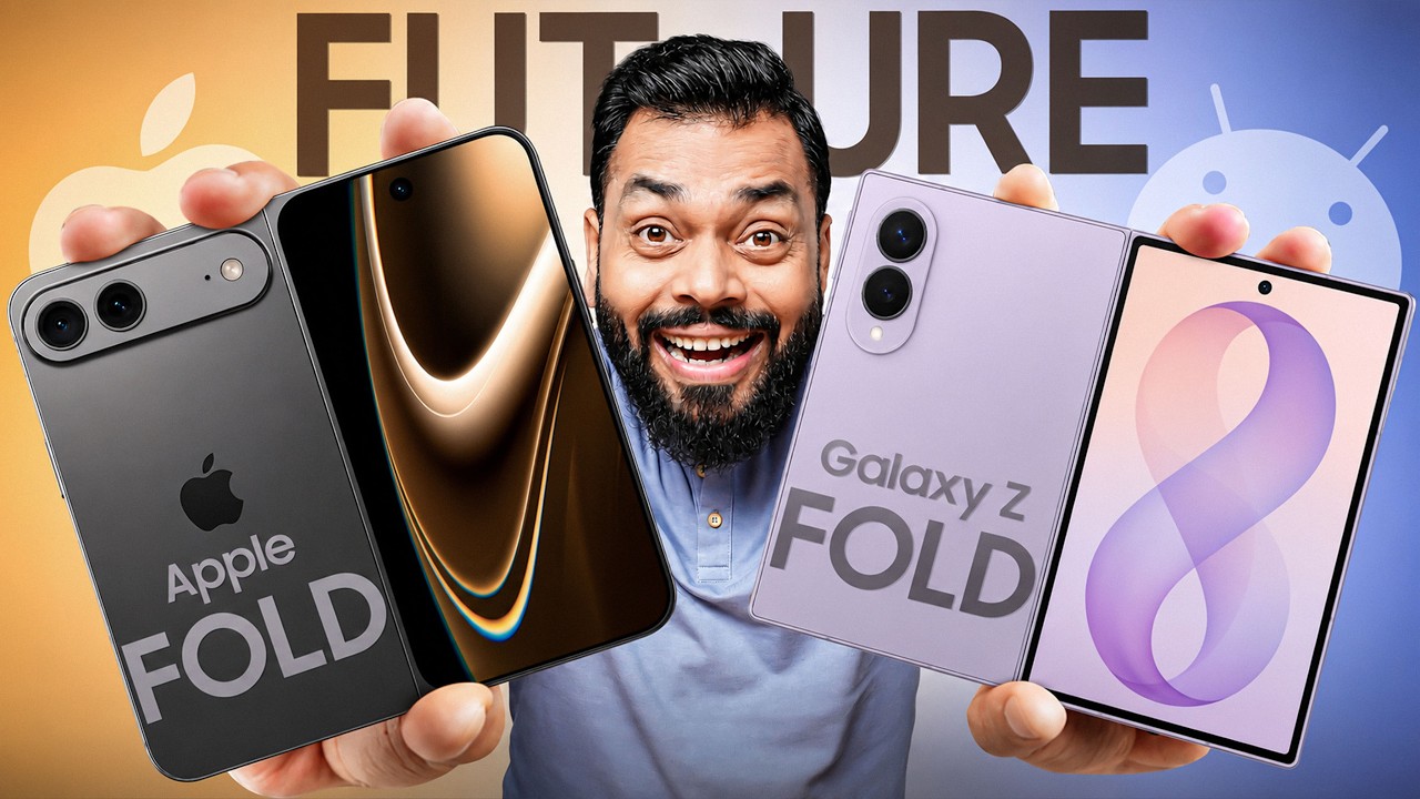 iPhone Fold Vs Galaxy Fold 8 ⚡ The Future Of Smartphones!