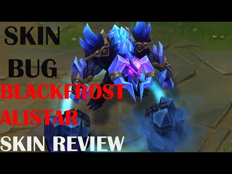 BLACKFROST ALISTAR SKIN REVIEW-League of Legends