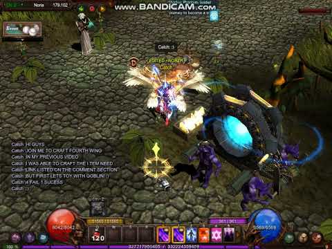 4th wing Crafting (Ingredients) Mu Online s15  - (Shekinah MU)