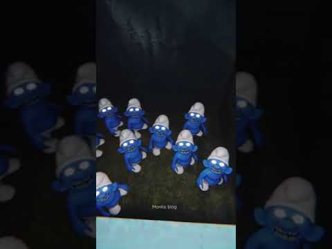 👺Los Pitufos En demoniacos 😧👹#shorts #monitoblog