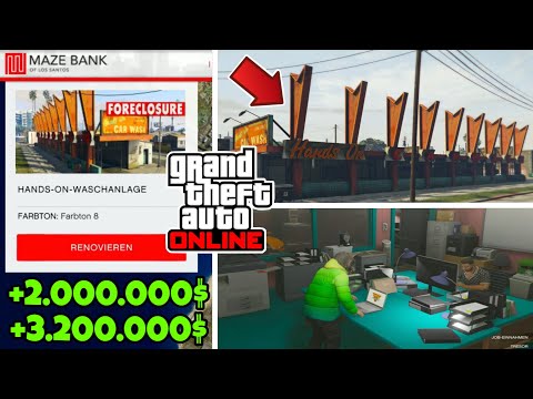 MILLIONEN verdienen mit der AUTO-WASCHANLAGE in GTA 5 ONLINE❗️Schnell Geld verdienen SOLO! 
