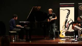 Duo Jose Alberto Medina (piano) y Javier Infante (Guitarra), Teror Saxophone Academy 2013