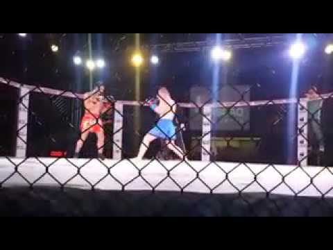 luta de MUAY THAI evento Bizon combat