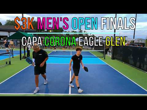 16 year old in $3K Men’s Open Finals Pailet(6.0)/Black(5.8) vs Castellanos(4.9)/ Krittayaweth(4.9)