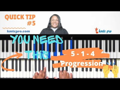 You Need This 5-1-4 Chord Progression | C Major Chord Progression  | Gospel Jazz Piano