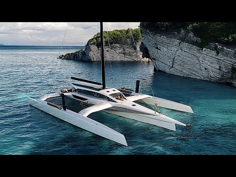 Anahita Trimaran 2027 The Future of Luxury Yachting With Racing DNA and Green Technology