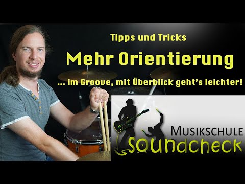 Verbessere deine Orientierung im Rhythmus - Durch Mitzählen! Die Zählzeiten in 8teln / Drums